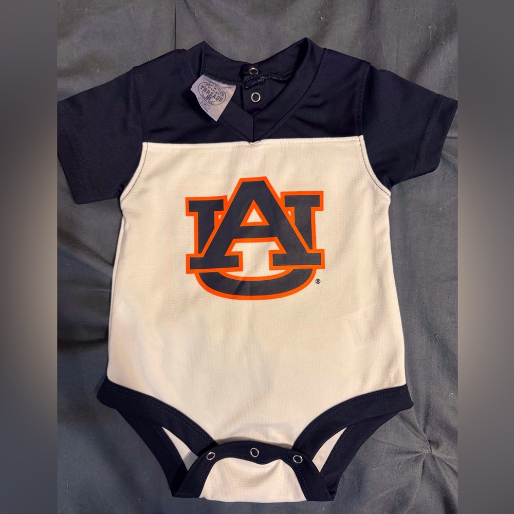 Rivalry Threads Auburn Navy and White Onsie